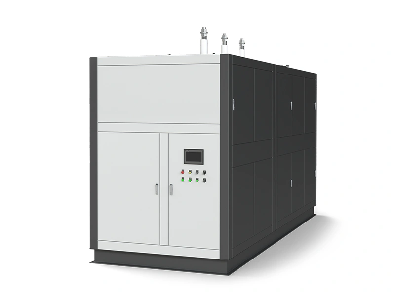 Electrode vacuum hot-water boiler